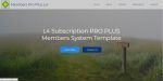 Mobirise PRO PLUS V4 L4 Subscription Membership System Template