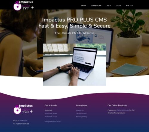 White Label Kit for Impāctus PRO PLUS CMS 