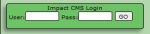 Impact CMS Mini LogIn Panel PlugIn X8 (for WebPlus X8)