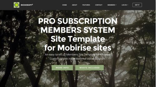 Mobirise MEGA PACK 2