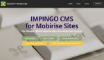 Mobirise PRO Impingo CMS System 