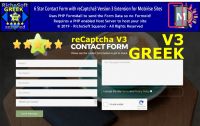 Mobirise GREEK 6 Star reCaptcha3 Contact Form Extension