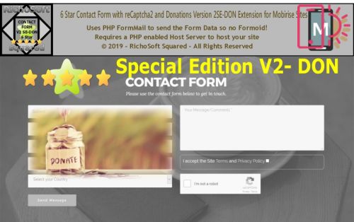 The Amazing Multi-Function 6 Star reCaptcha2 Contact Form Extension